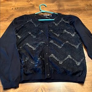 Dolce cabo black cardigan